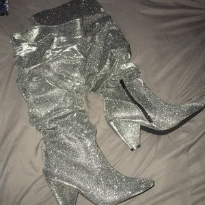 Shimmer boots